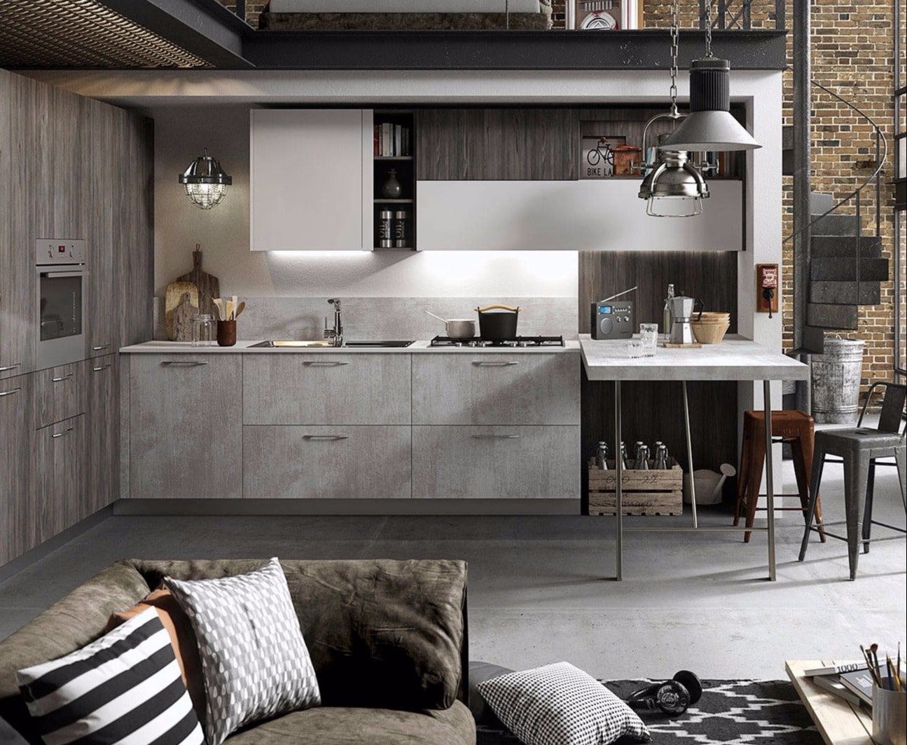 cuisine moderne design italienne